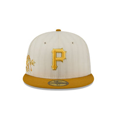 Pittsburgh Pirates Chrome Herringbone 59FIFTY Fitted Hat