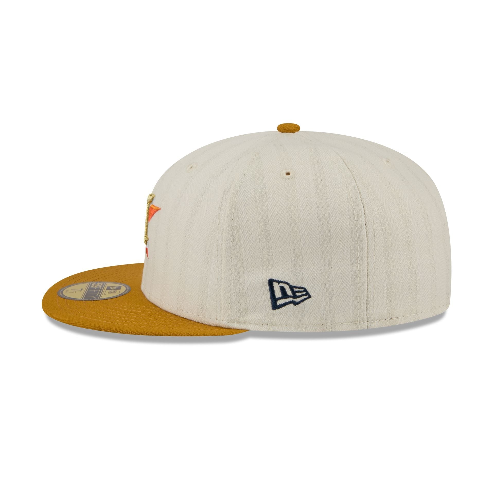 Houston Astros Chrome Herringbone 59FIFTY Fitted Hat