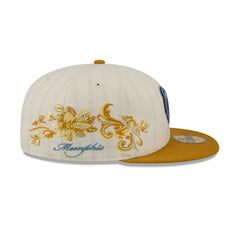 Memphis Grizzlies Chrome Herringbone 59FIFTY Fitted Hat
