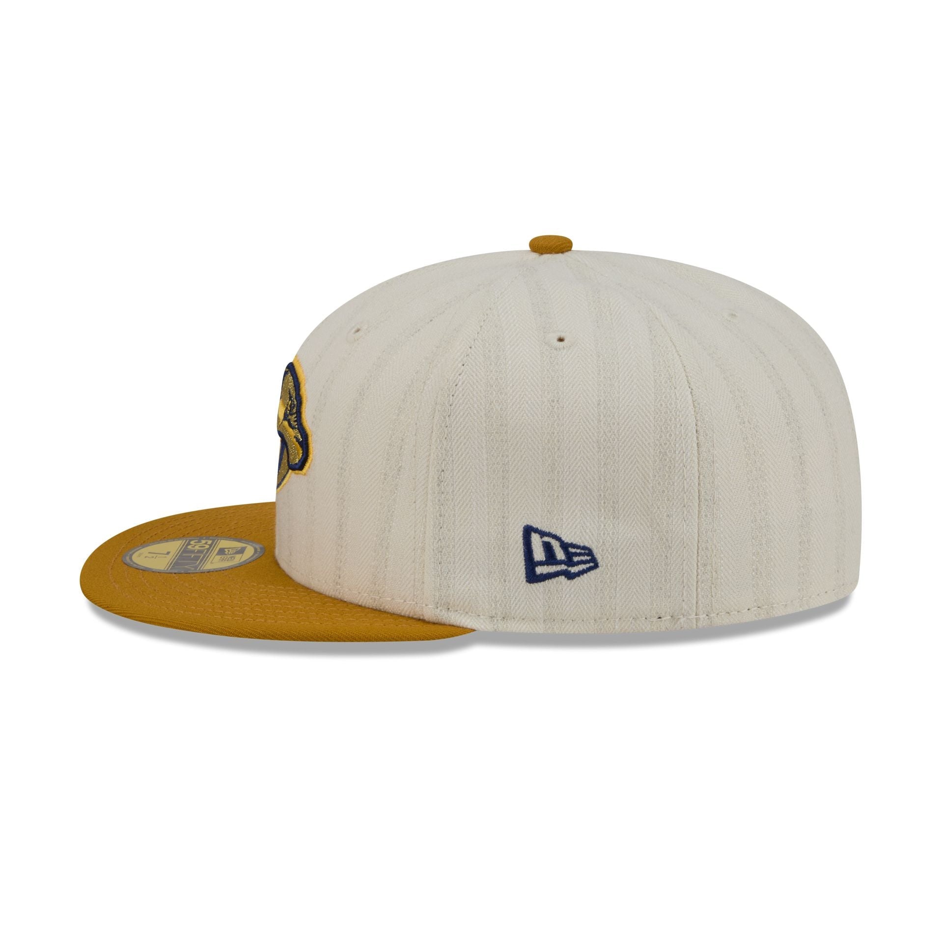 Nashville Predators Chrome Herringbone 59FIFTY Fitted Hat