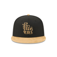 Los Angeles Dodgers Black Wool 59FIFTY Fitted Hat