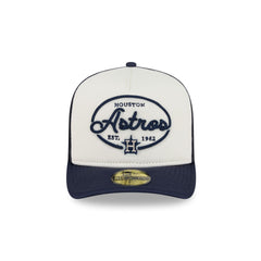 Houston Astros Chrome 59FIFTY Fitted Trucker Hat