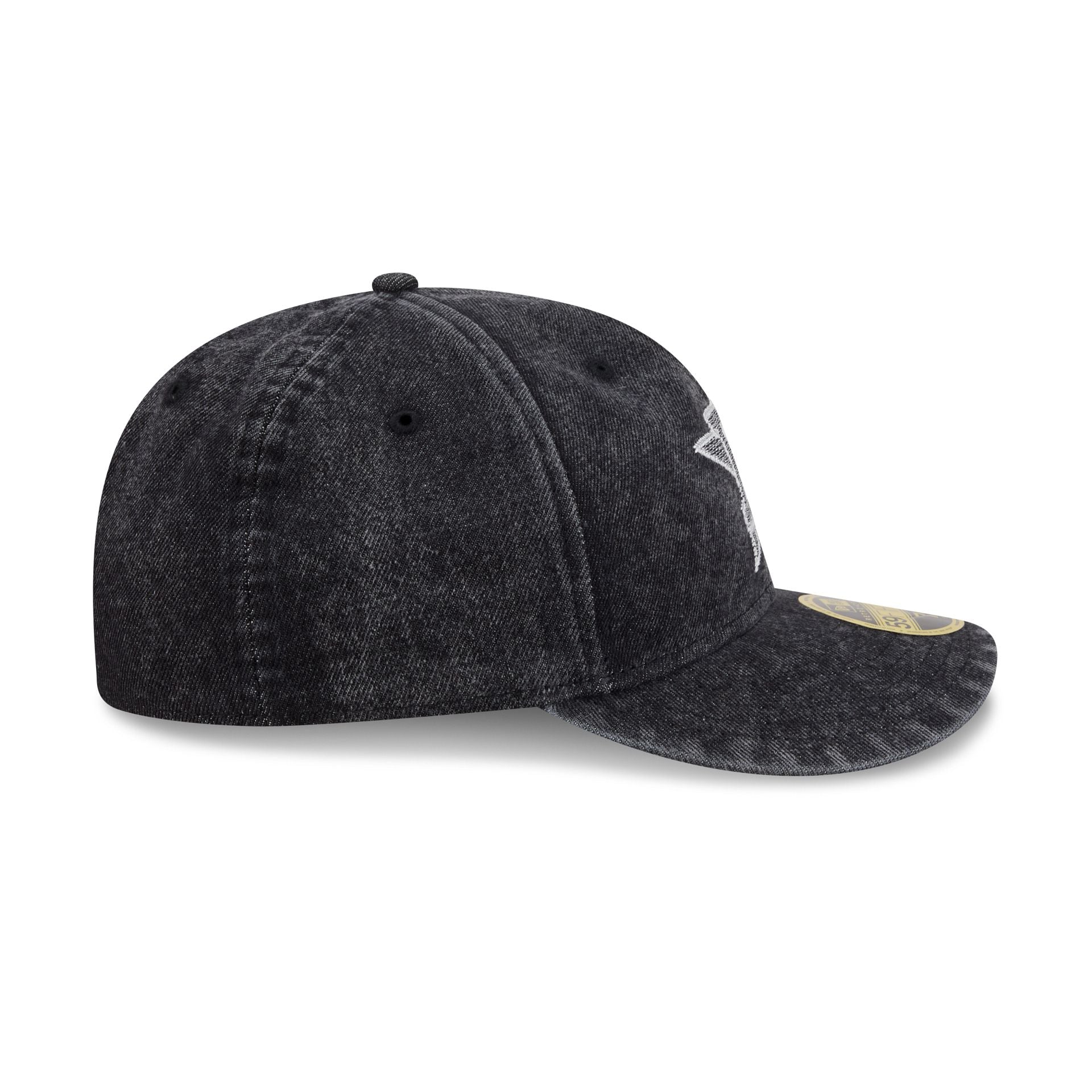 Houston Astros Black Denim Low Profile 59FIFTY Fitted Hat