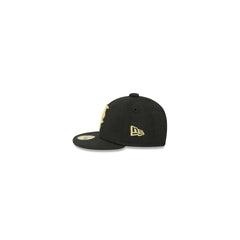 New York Mets Gold Logo Mini 59FIFTY Fitted Hat