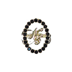 New Era Cap Jeweled Oval Pin