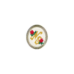 New Era Cap Floral Stitch Pin