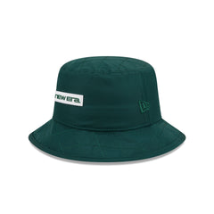 New Era Cap Green Quilted Bucket Hat