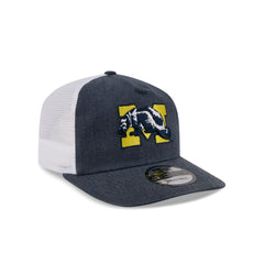 Michigan Wolverines Herringbone Team Colors 19TWENTY Trucker Hat
