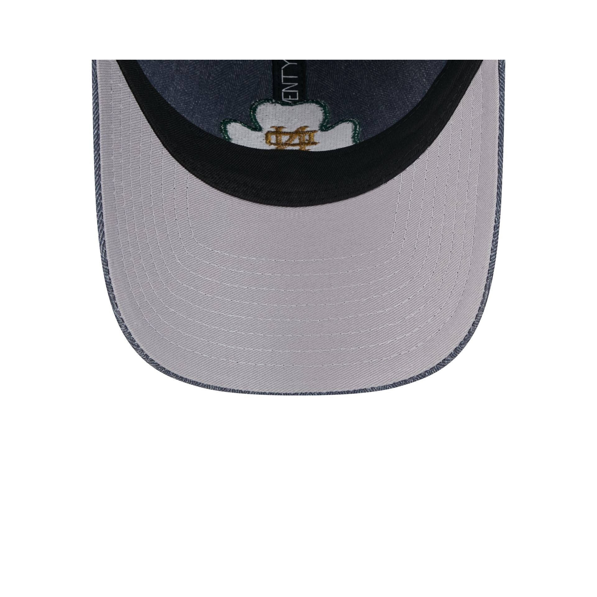 Notre Dame Fighting Irish Herringbone Team Colors 9TWENTY Adjustable Hat
