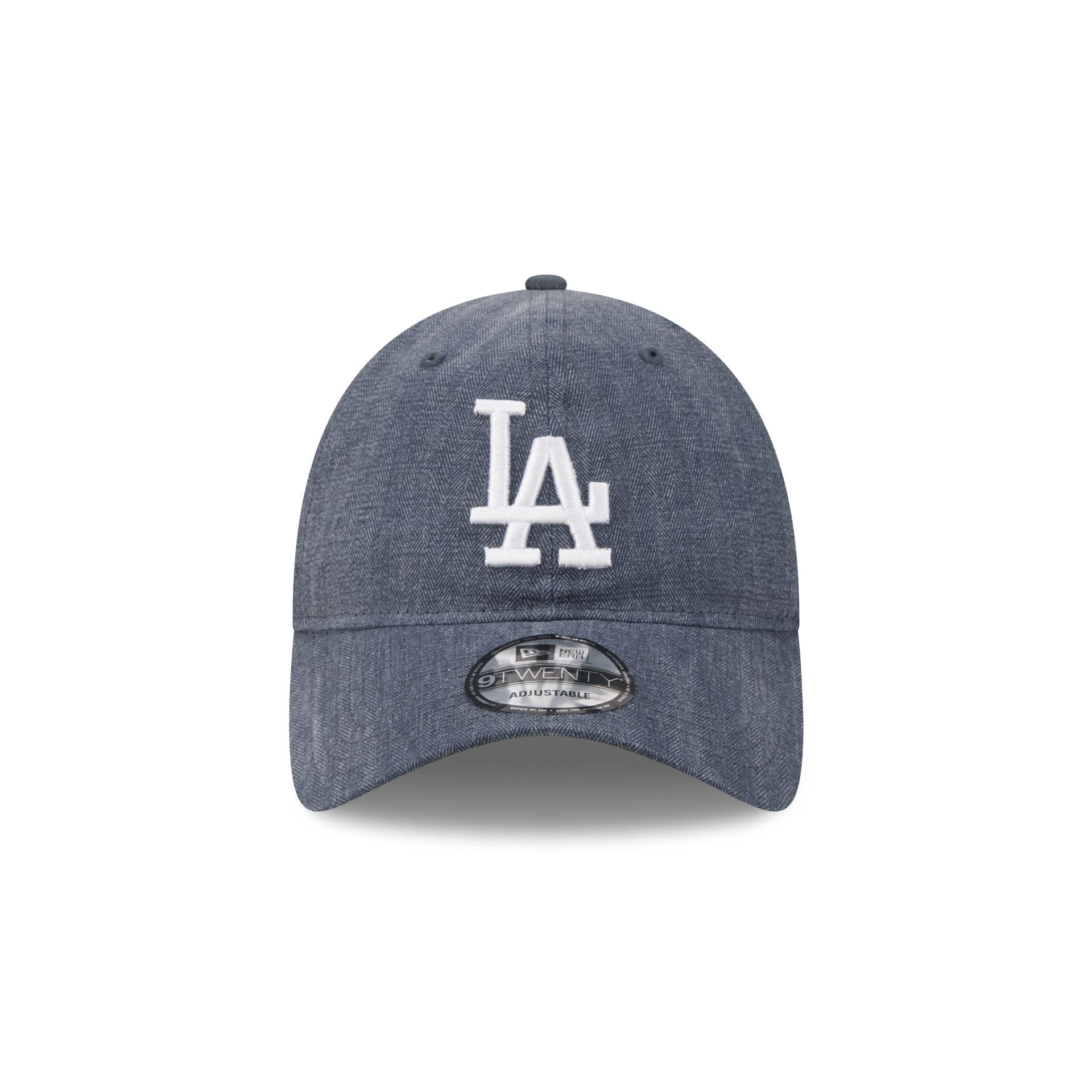 Los Angeles Dodgers Herringbone Team Colors 9TWENTY Adjustable Hat