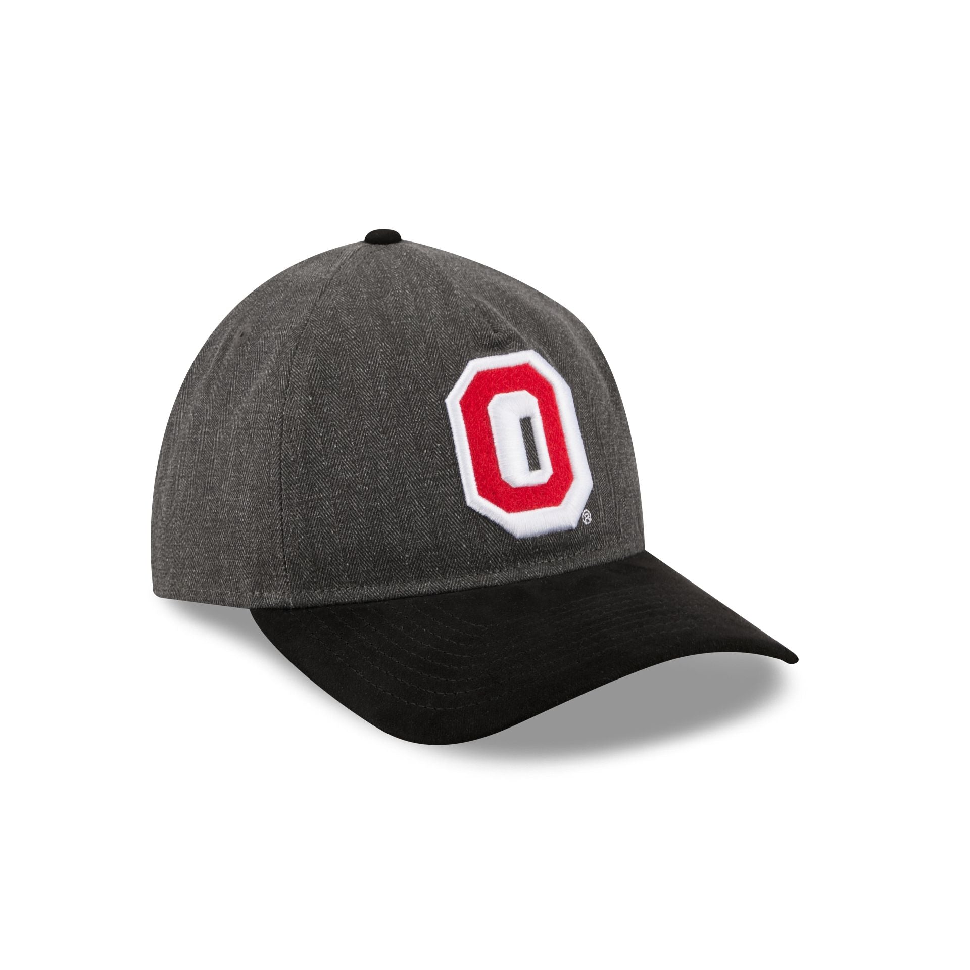 Ohio State Buckeyes Herringbone Team Colors 9TWENTY A-Frame Adjustable Hat