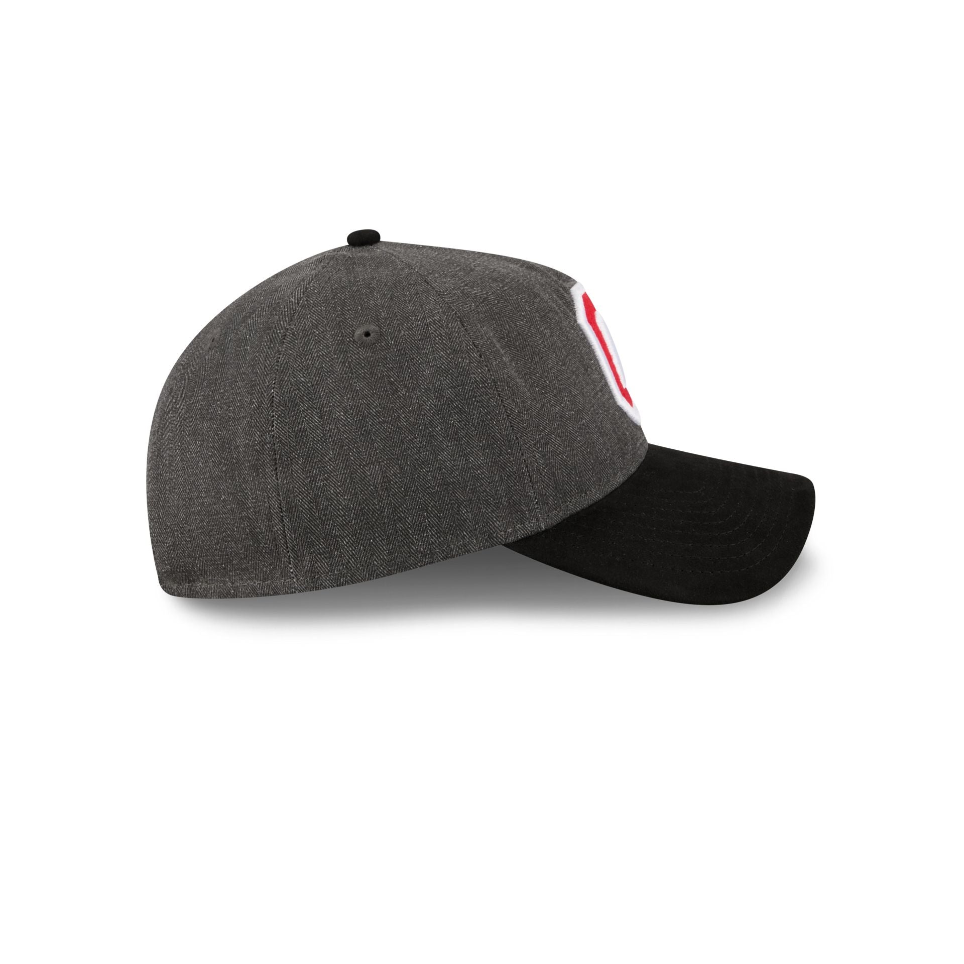 Ohio State Buckeyes Herringbone Team Colors 9TWENTY A-Frame Adjustable Hat