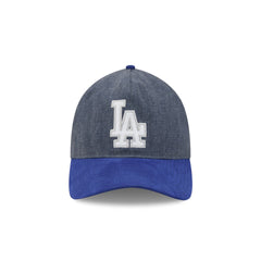 Los Angeles Dodgers Herringbone Team Colors 9TWENTY A-Frame Adjustable Hat