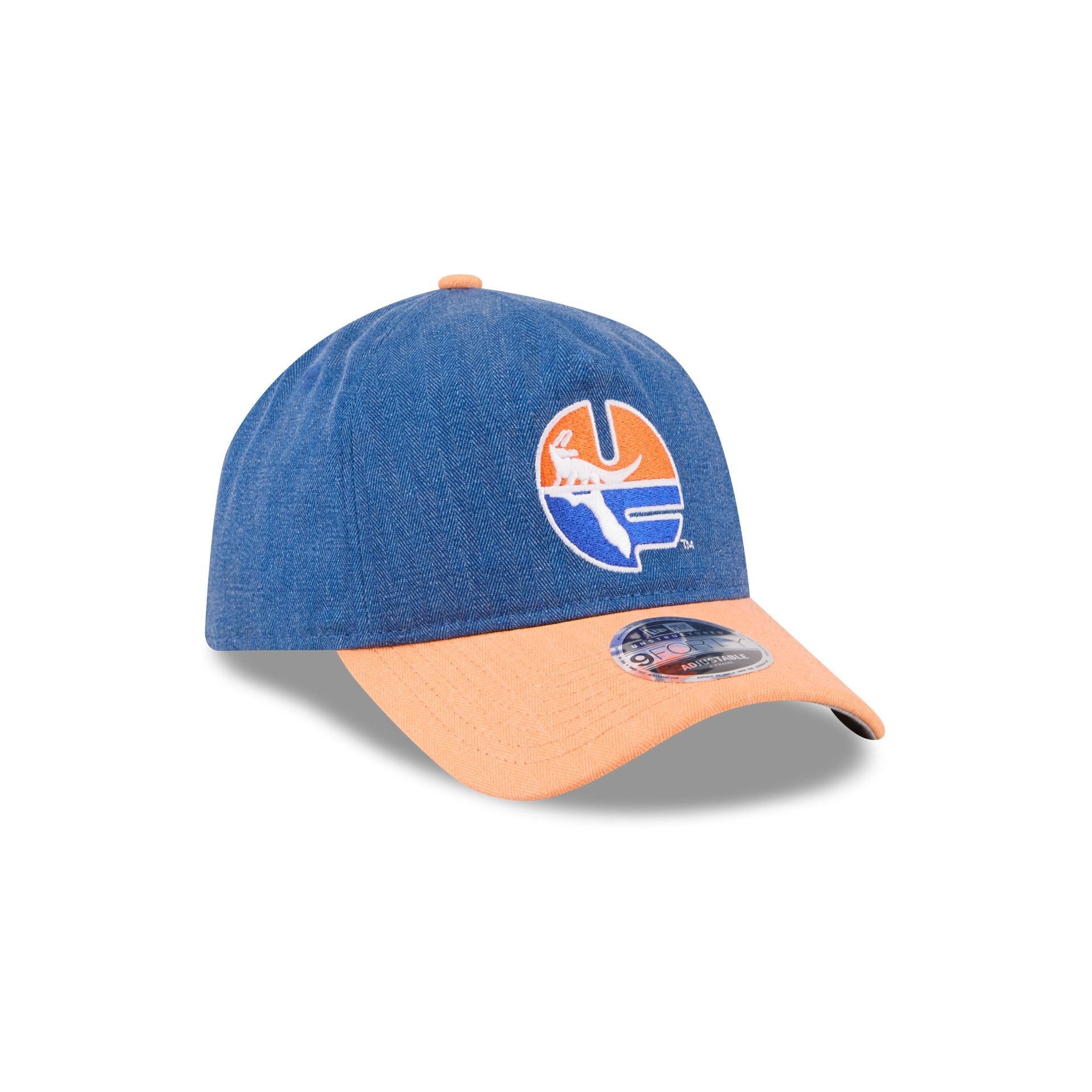 Florida Gators Herringbone Team Colors 9FORTY A-Frame Adjustable Hat