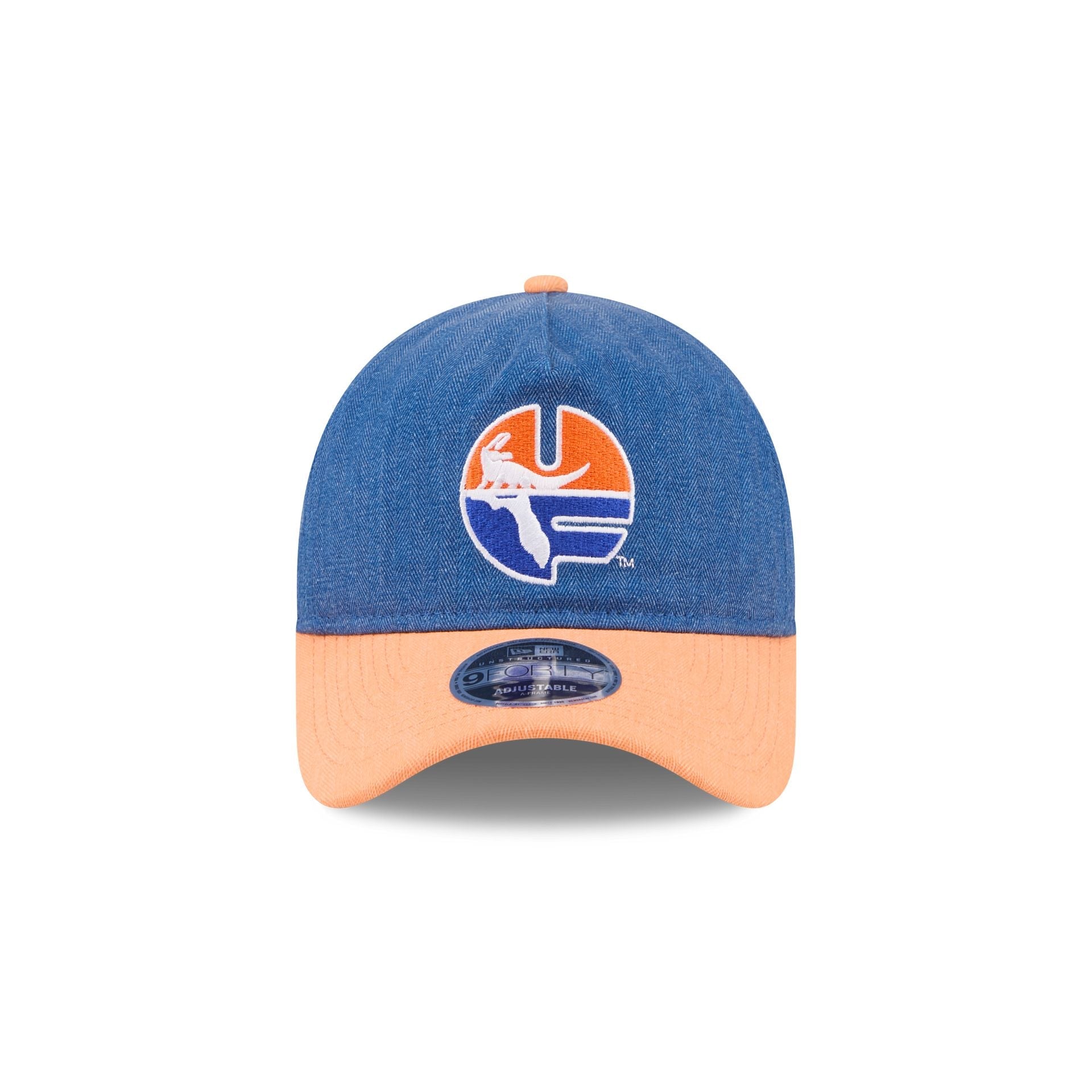 Florida Gators Herringbone Team Colors 9FORTY A-Frame Adjustable Hat