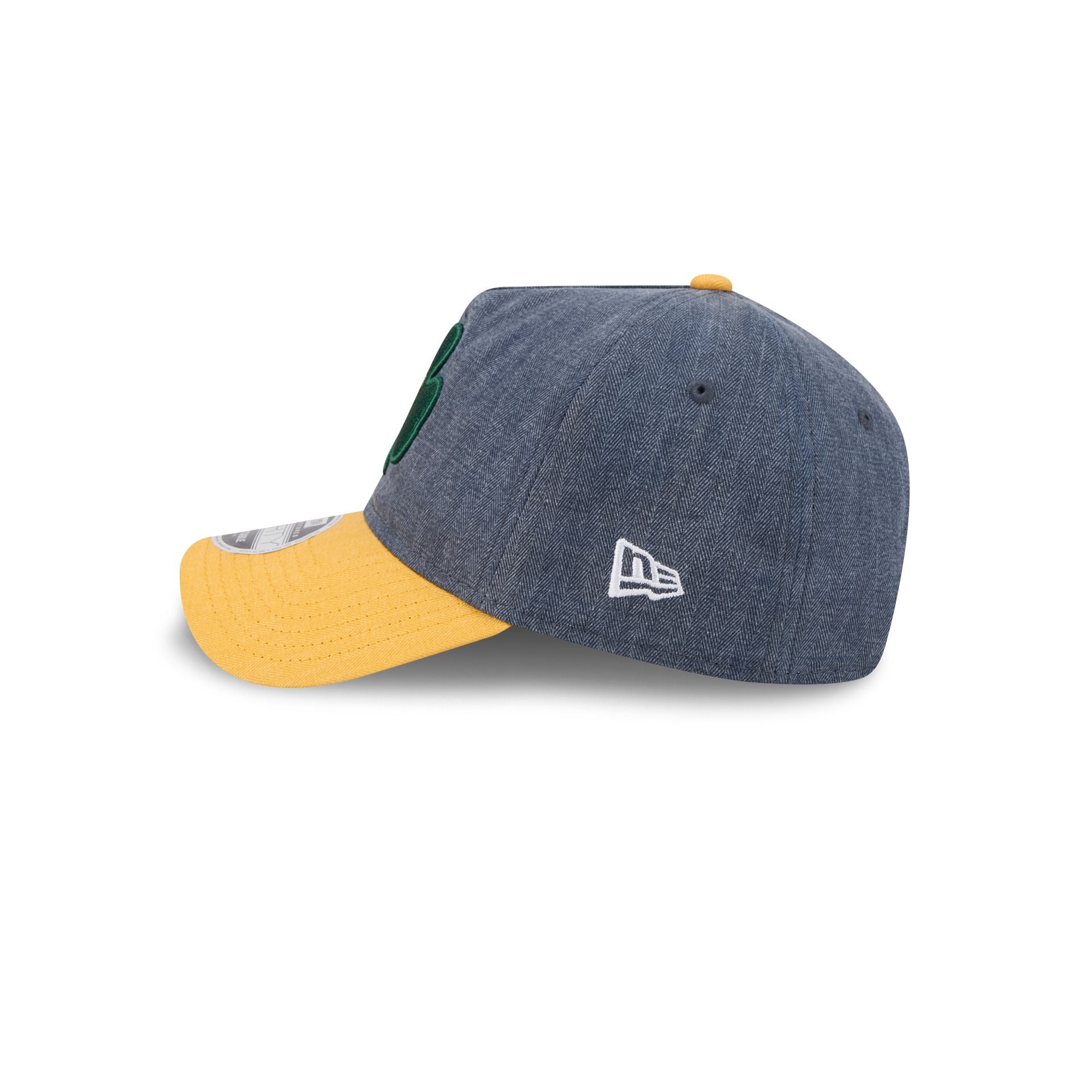 Notre Dame Fighting Irish Herringbone Team Colors 9FORTY A-Frame Adjustable Hat