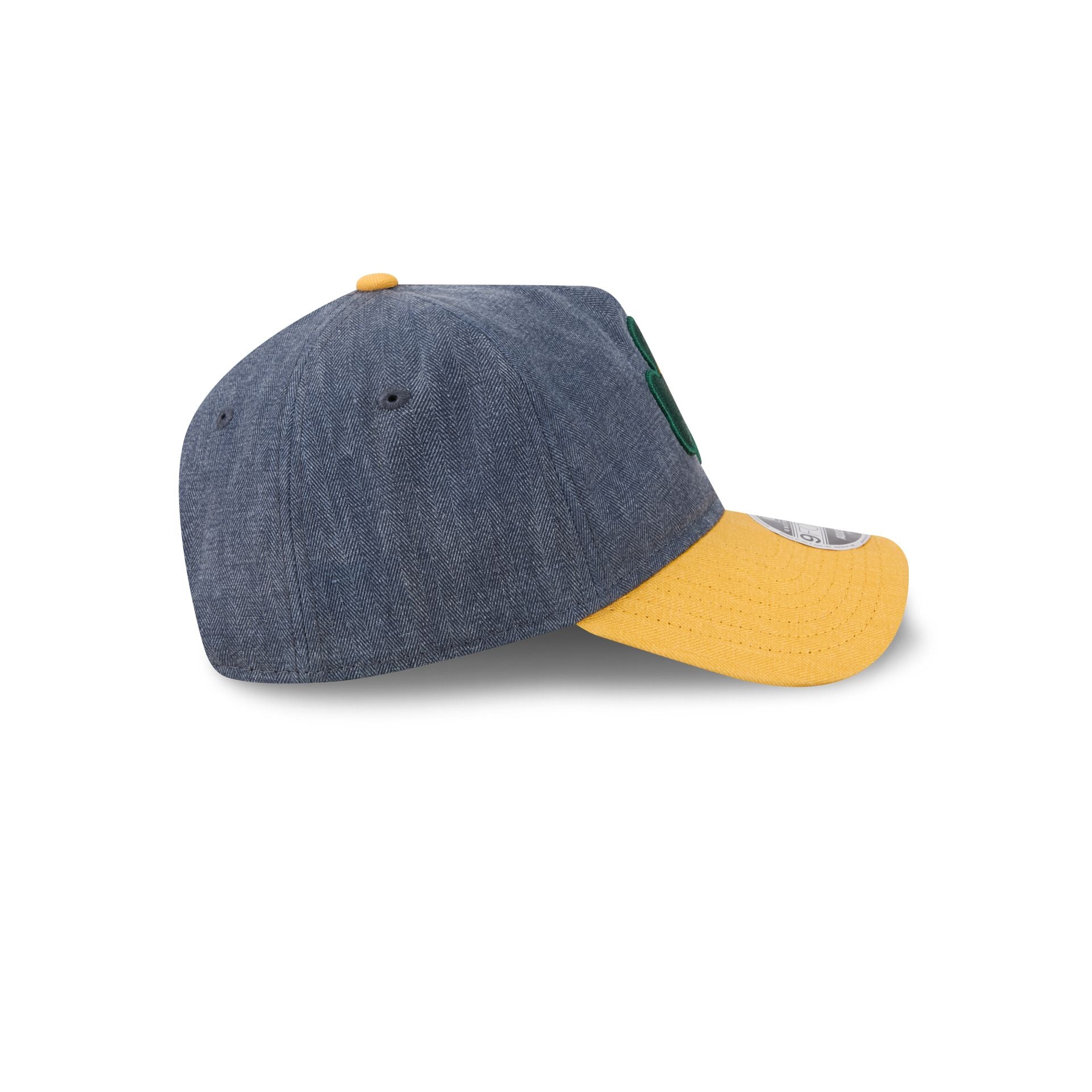Notre Dame Fighting Irish Herringbone Team Colors 9FORTY A-Frame Adjustable Hat