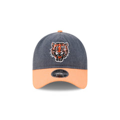 Detroit Tigers Herringbone Team Colors 9FORTY A-Frame Adjustable Hat