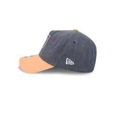 Detroit Tigers Herringbone Team Colors 9FORTY A-Frame Adjustable Hat