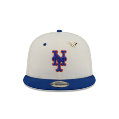 Paper Planes x New York Mets Chrome White 9FIFTY Snapback Hat