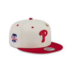 Paper Planes x Philadelphia Phillies Chrome White 9FIFTY Snapback Hat