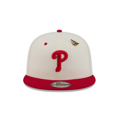 Paper Planes x Philadelphia Phillies Chrome White 9FIFTY Snapback Hat