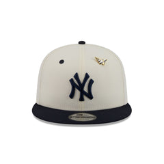 Paper Planes x New York Yankees Chrome White 9FIFTY Snapback Hat