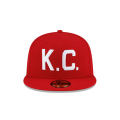 Kansas City Monarchs Turn Back the Clock Red 59FIFTY Fitted Hat