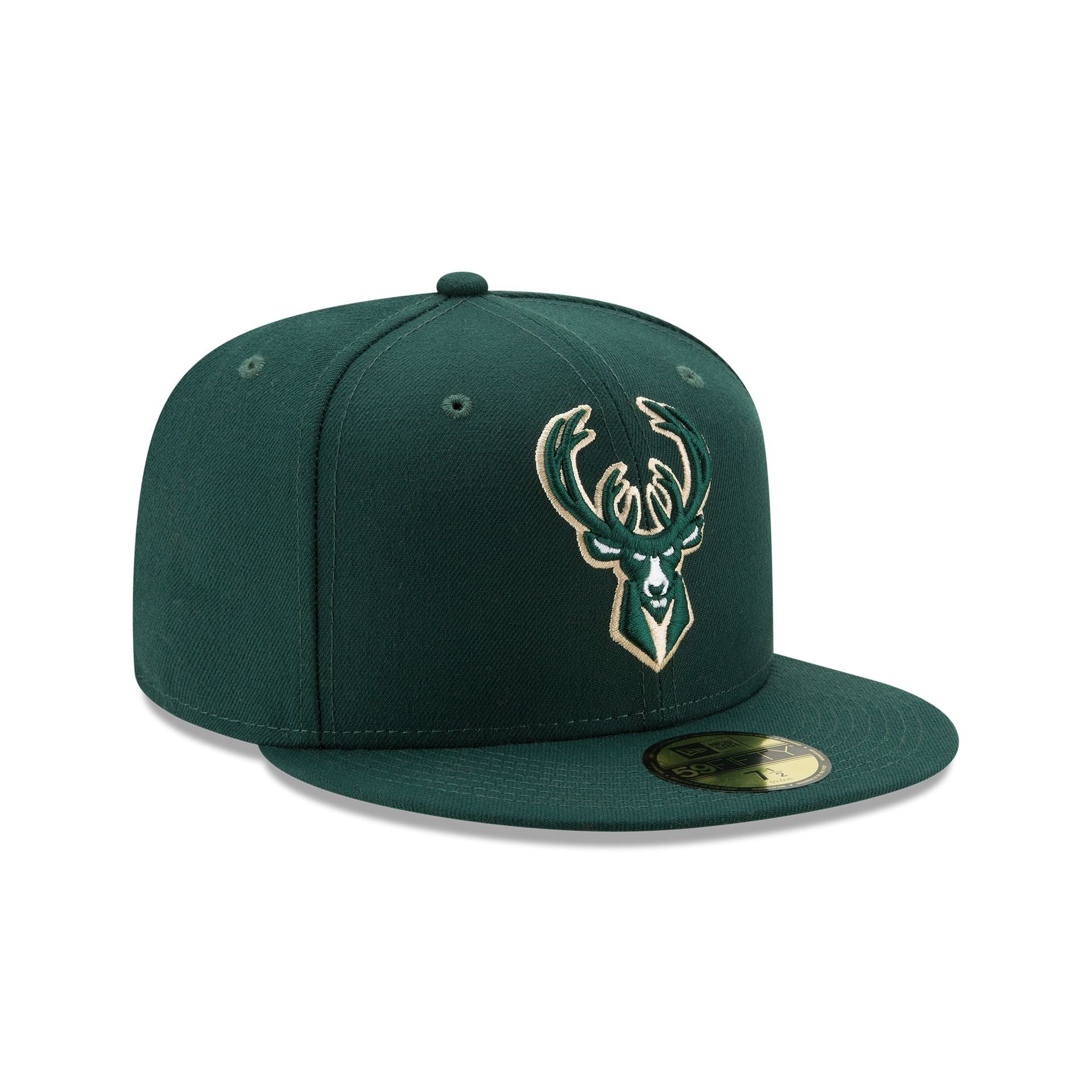 Milwaukee Bucks Team Color 59FIFTY Fitted Hat