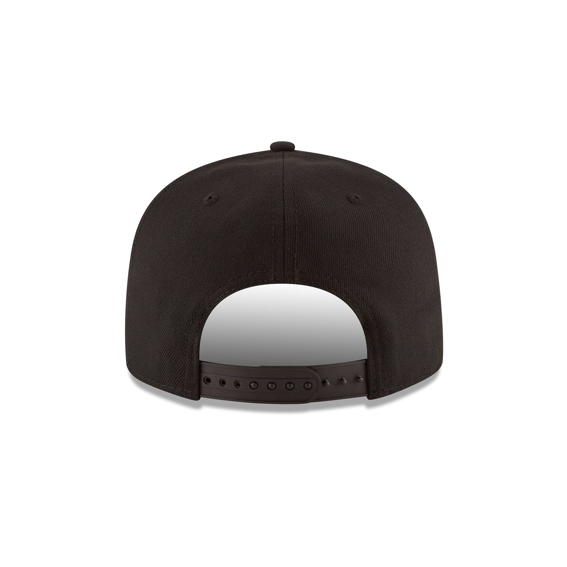 New York Knicks Basic Black & White 9FIFTY Snapback Hat