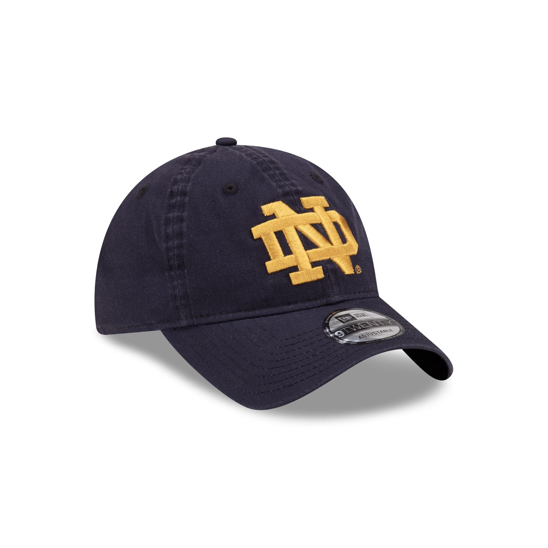 Notre Dame Fighting Irish Navy 9TWENTY Adjustable Hat