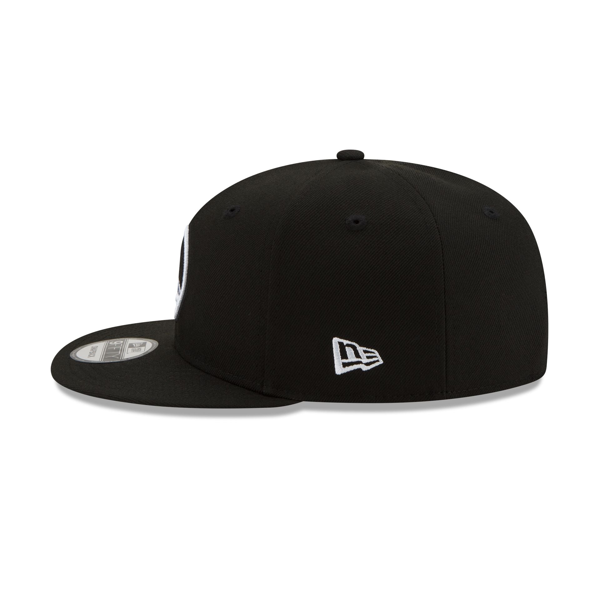 Golden State Warriors Basic Black & White 9FIFTY Snapback Hat