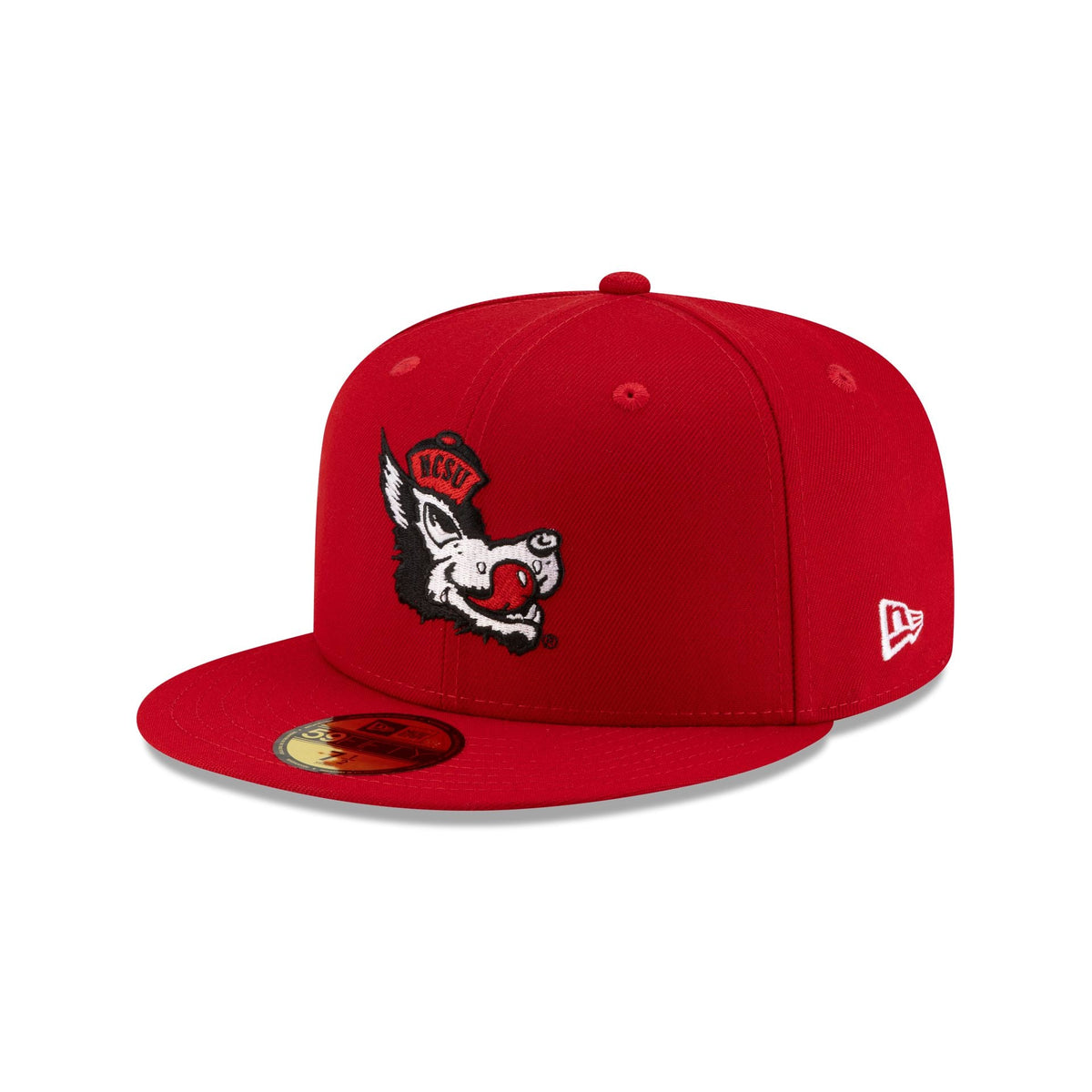 NC State Wolfpack College Vault Scarlet 59FIFTY Fitted Hat