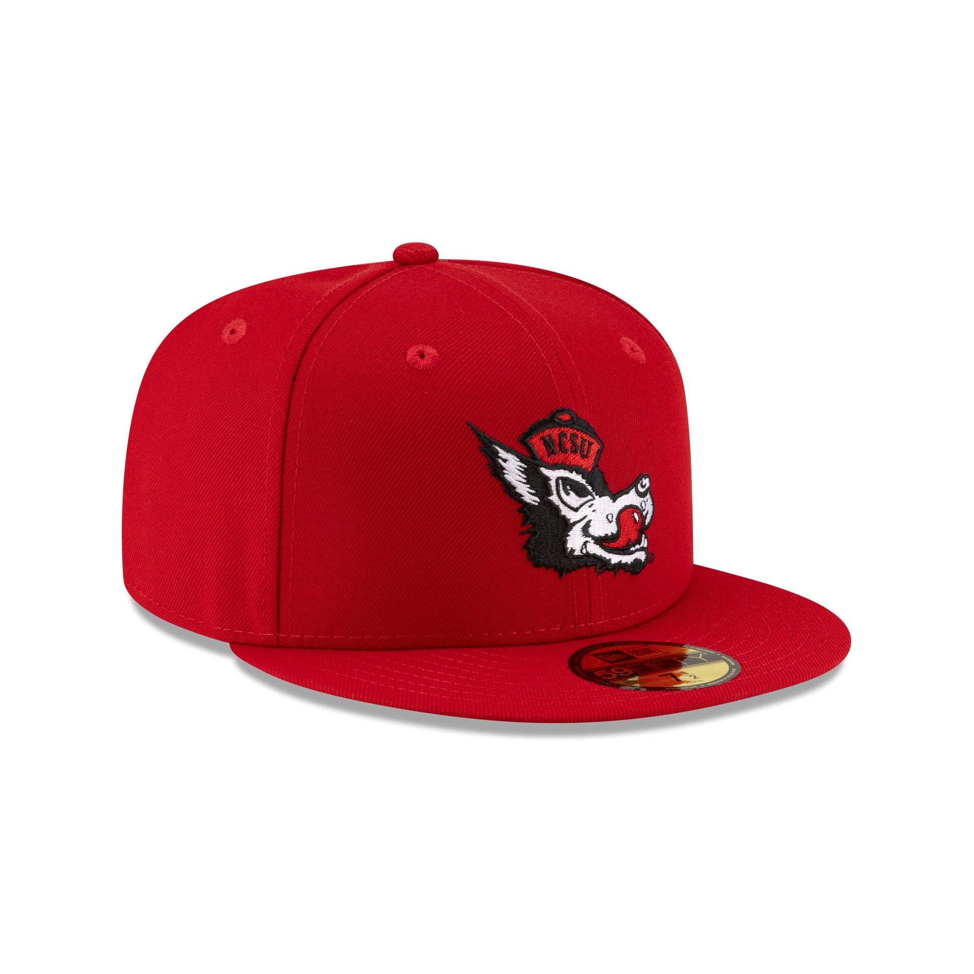 NC State Wolfpack College Vault Scarlet 59FIFTY Fitted Hat