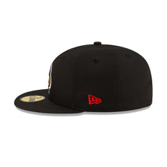Louisville Cardinals Black 59FIFTY Fitted Hat