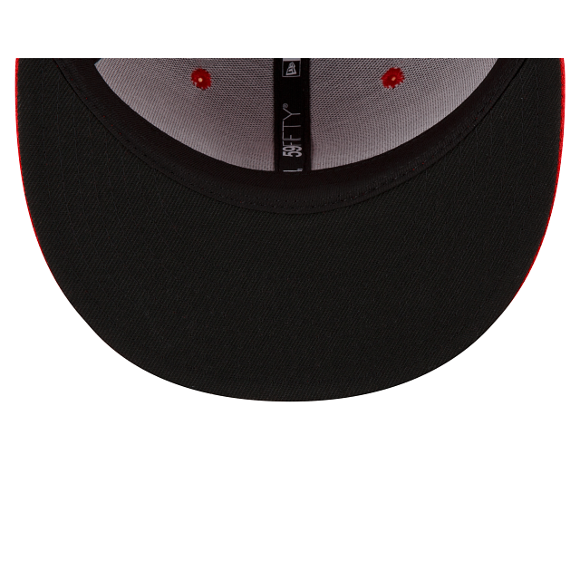 New Era Golf Red 59FIFTY Fitted Hat