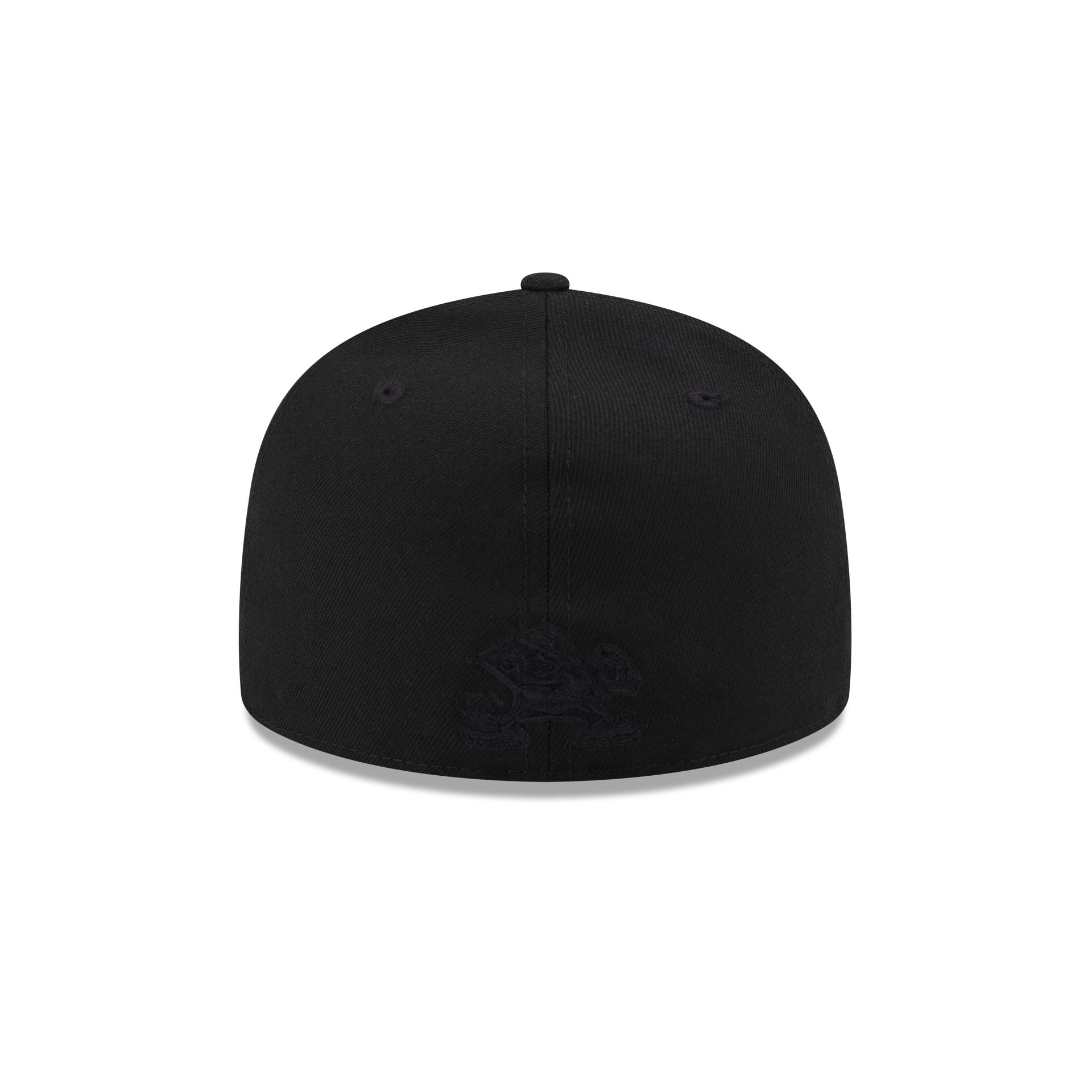 Notre Dame Fighting Irish Black on Black 59FIFTY Fitted Hat
