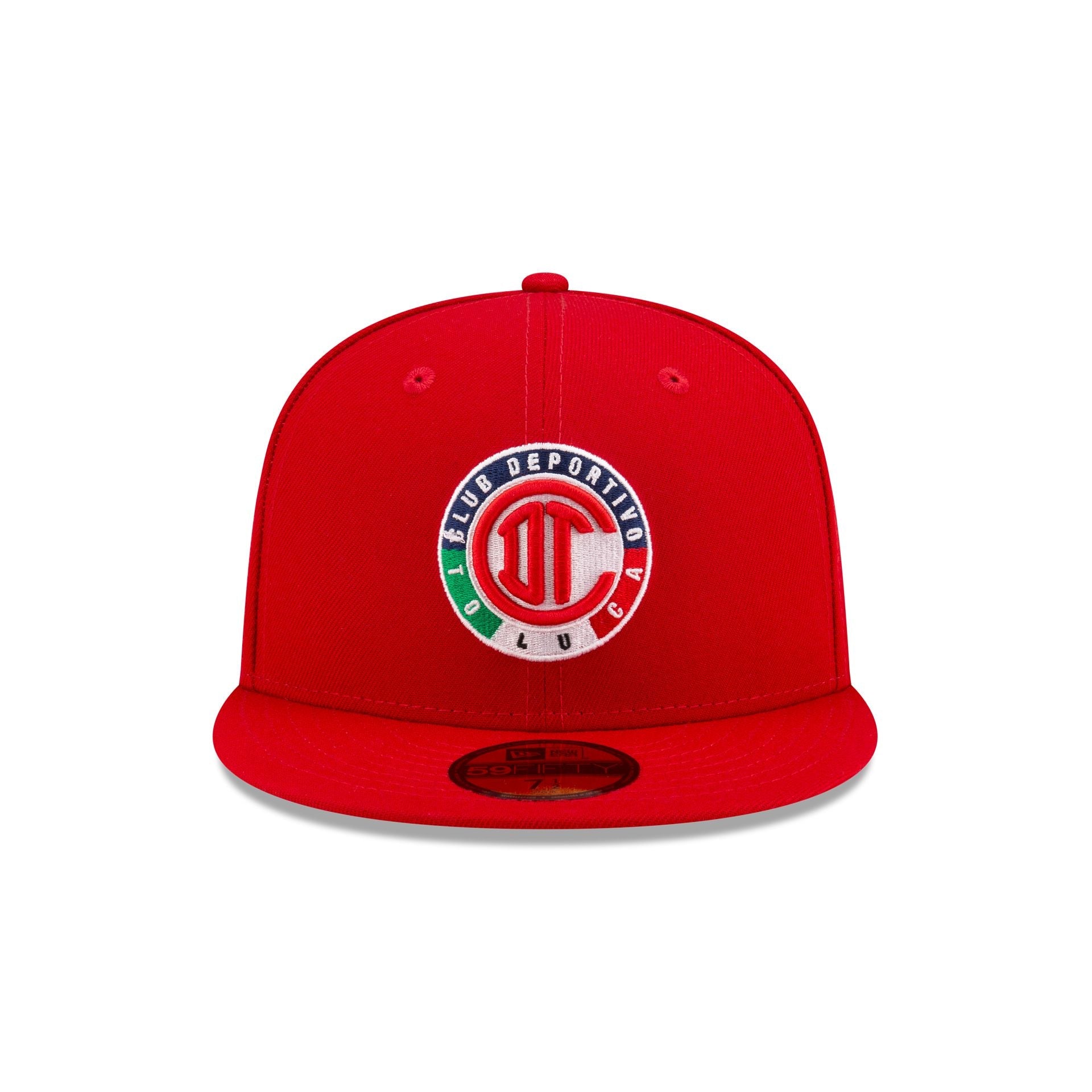 Deportivo Toluca FC Red 59FIFTY Fitted Hat