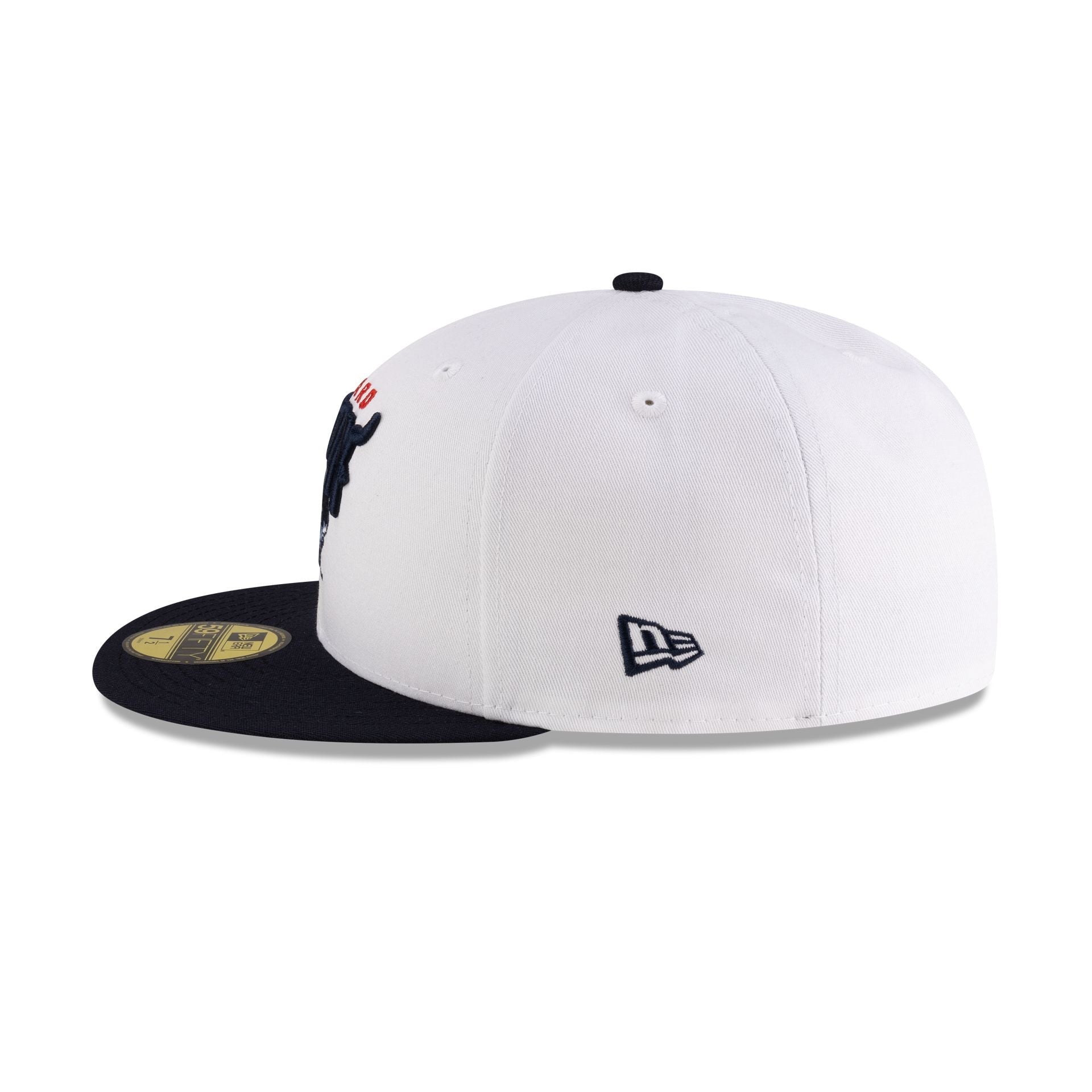 Howard Bison White Navy 59FIFTY Fitted Hat