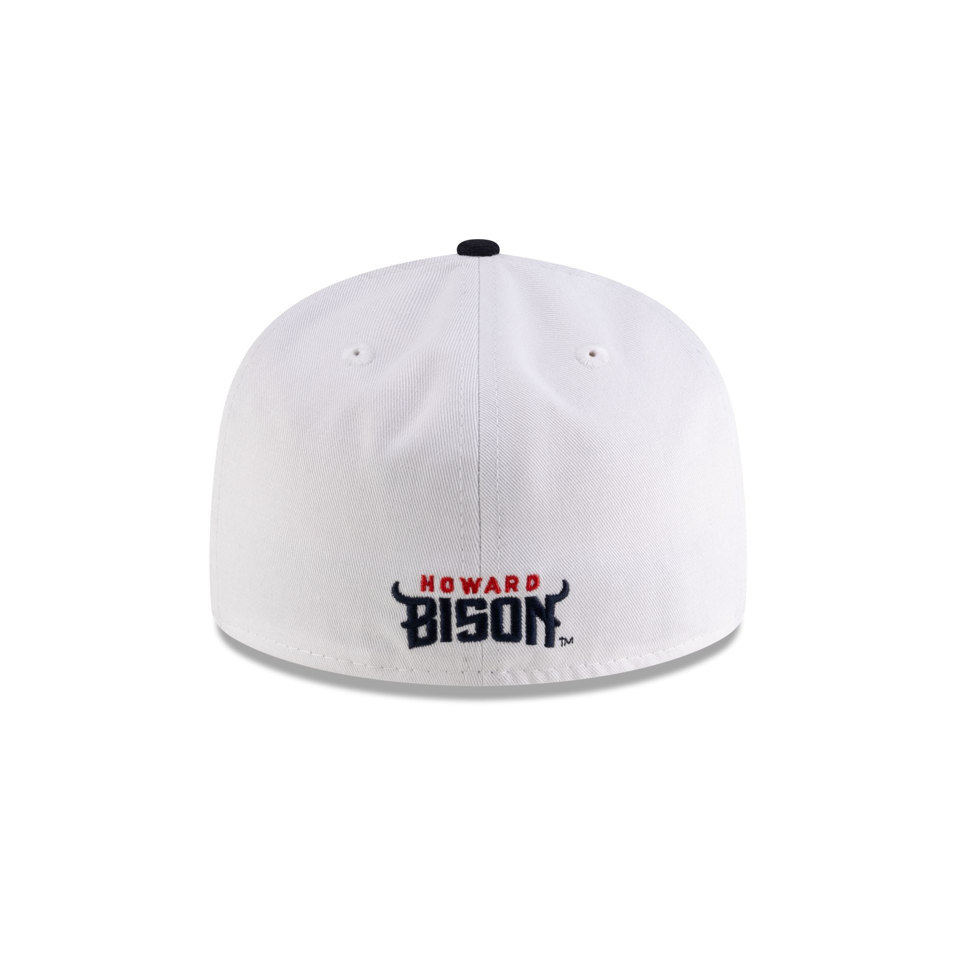 Howard Bison White Navy 59FIFTY Fitted Hat