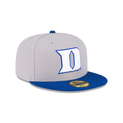 Duke Blue Devils Gray 59FIFTY Fitted Hat