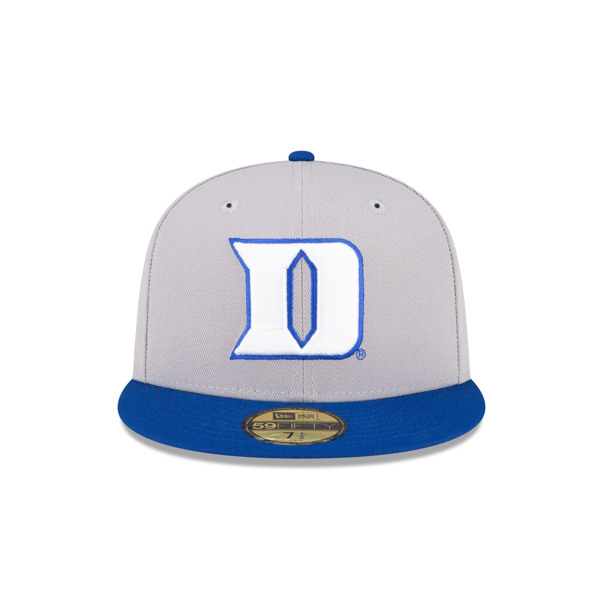 Duke Blue Devils Gray 59FIFTY Fitted Hat