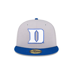 Duke Blue Devils Gray 59FIFTY Fitted Hat