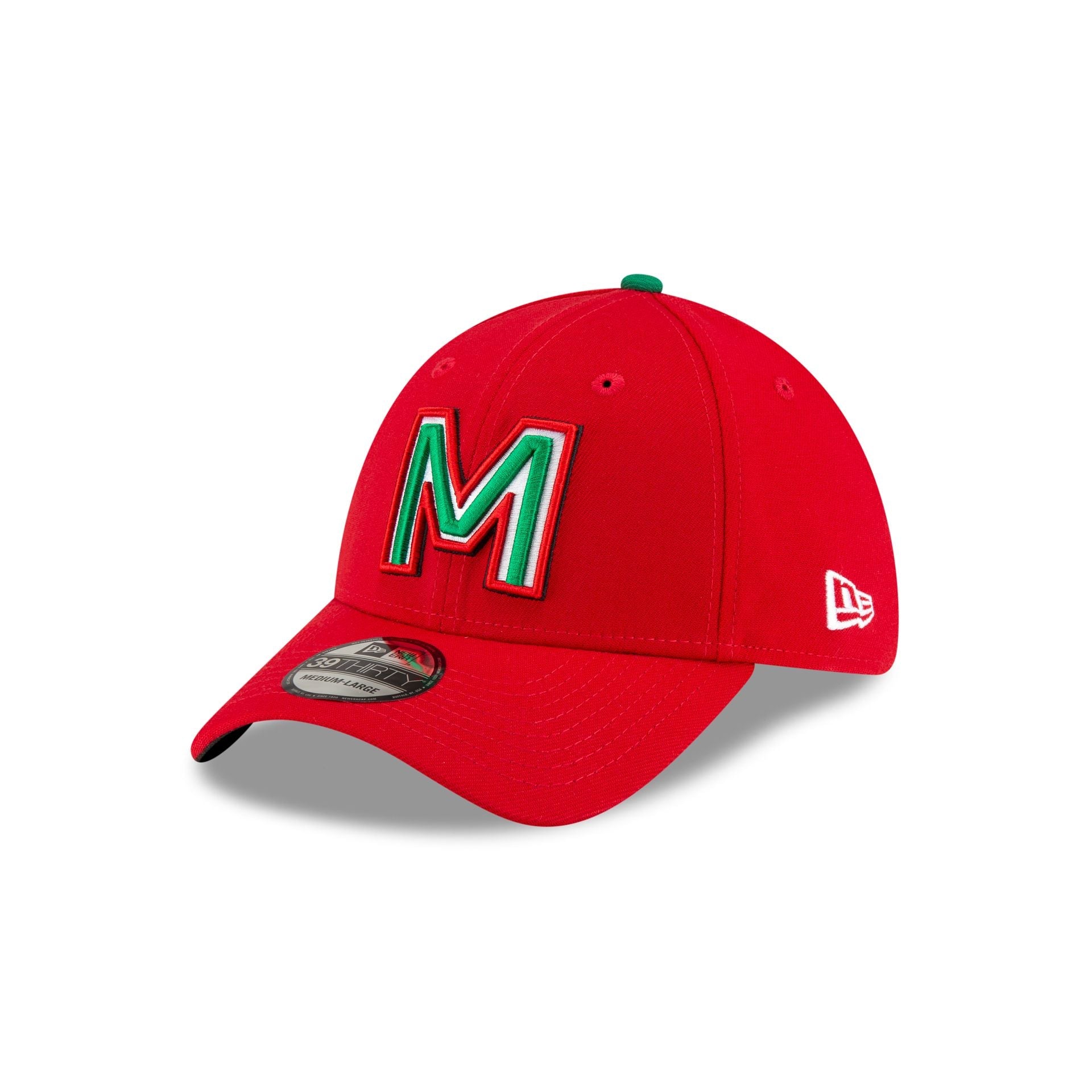 Mexico Caribbean Series Away Red 39THIRTY Stretch Fit Hat