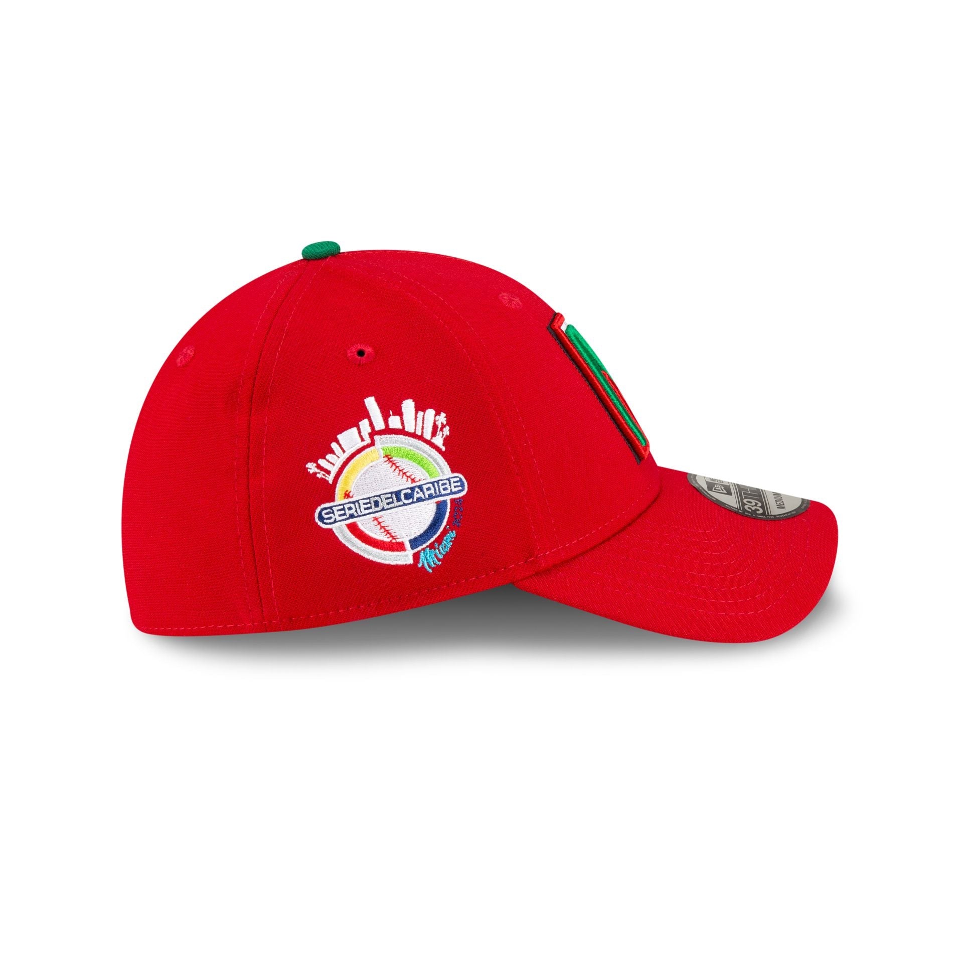 Mexico Caribbean Series Away Red 39THIRTY Stretch Fit Hat