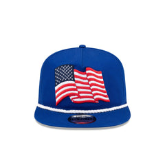 New Era Cap American Flag Blue Golfer Hat