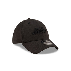 New Era Golf Script Black 39THIRTY Stretch Fit Hat