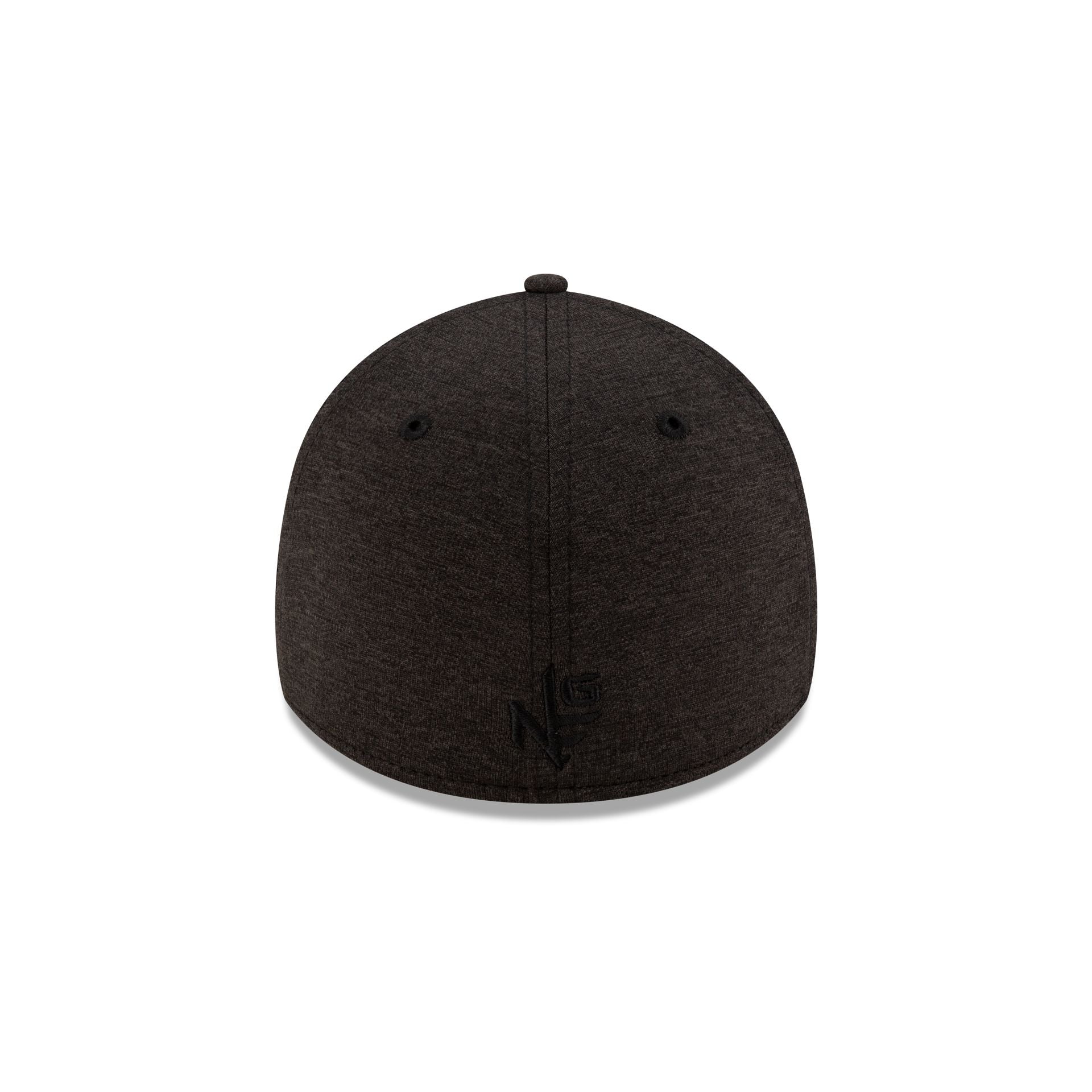 New Era Golf Script Black 39THIRTY Stretch Fit Hat