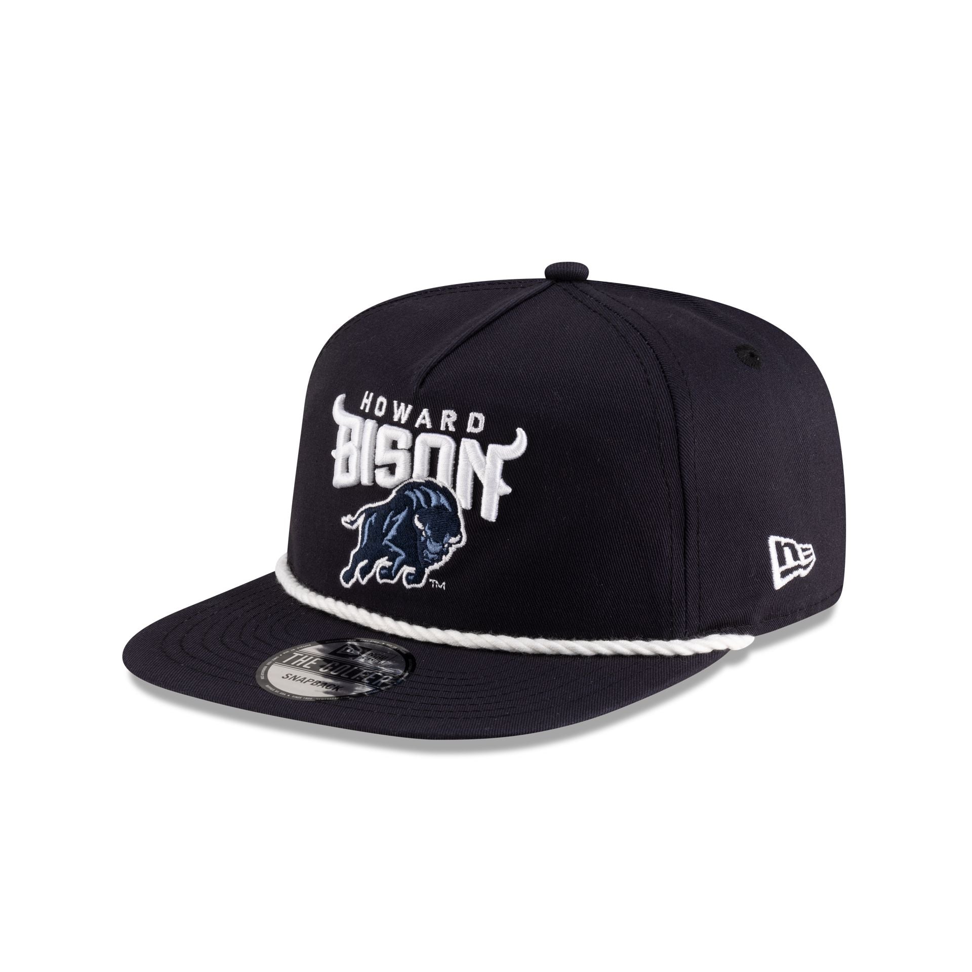 Howard Bison Navy Golfer Hat