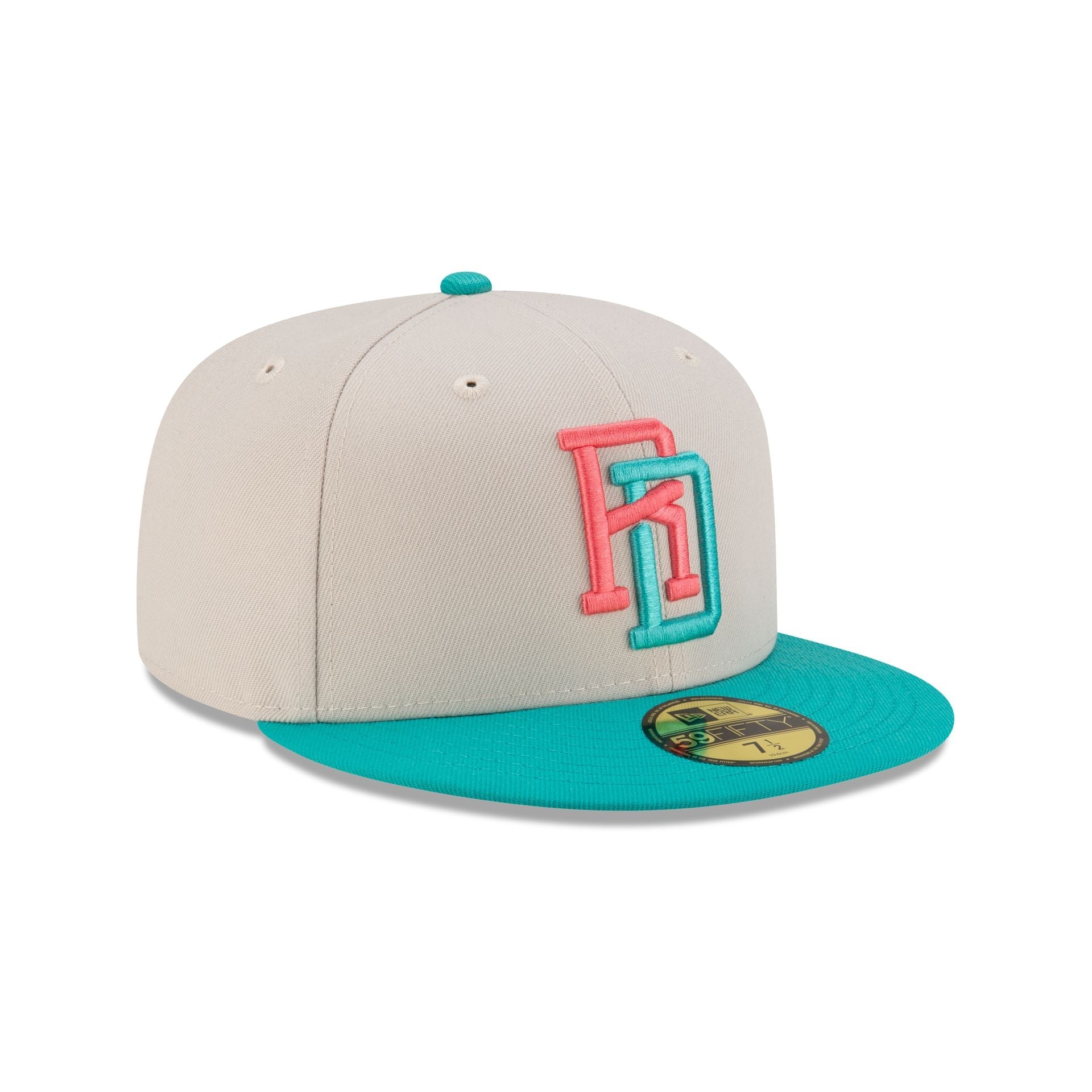 Dominican Republic Teal 59FIFTY Fitted Hat